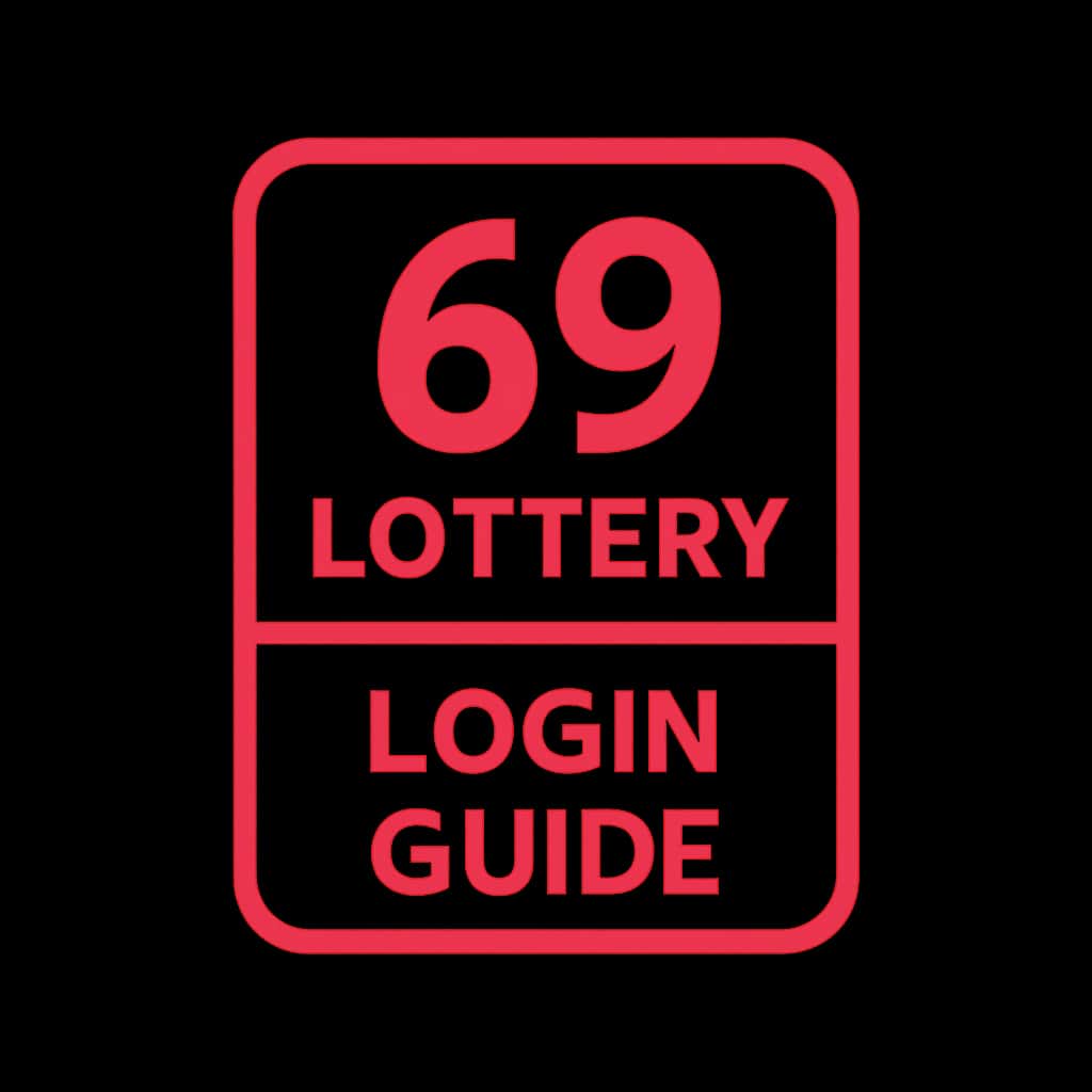 A badge symbolizing the 69 Lottery Login Guide.