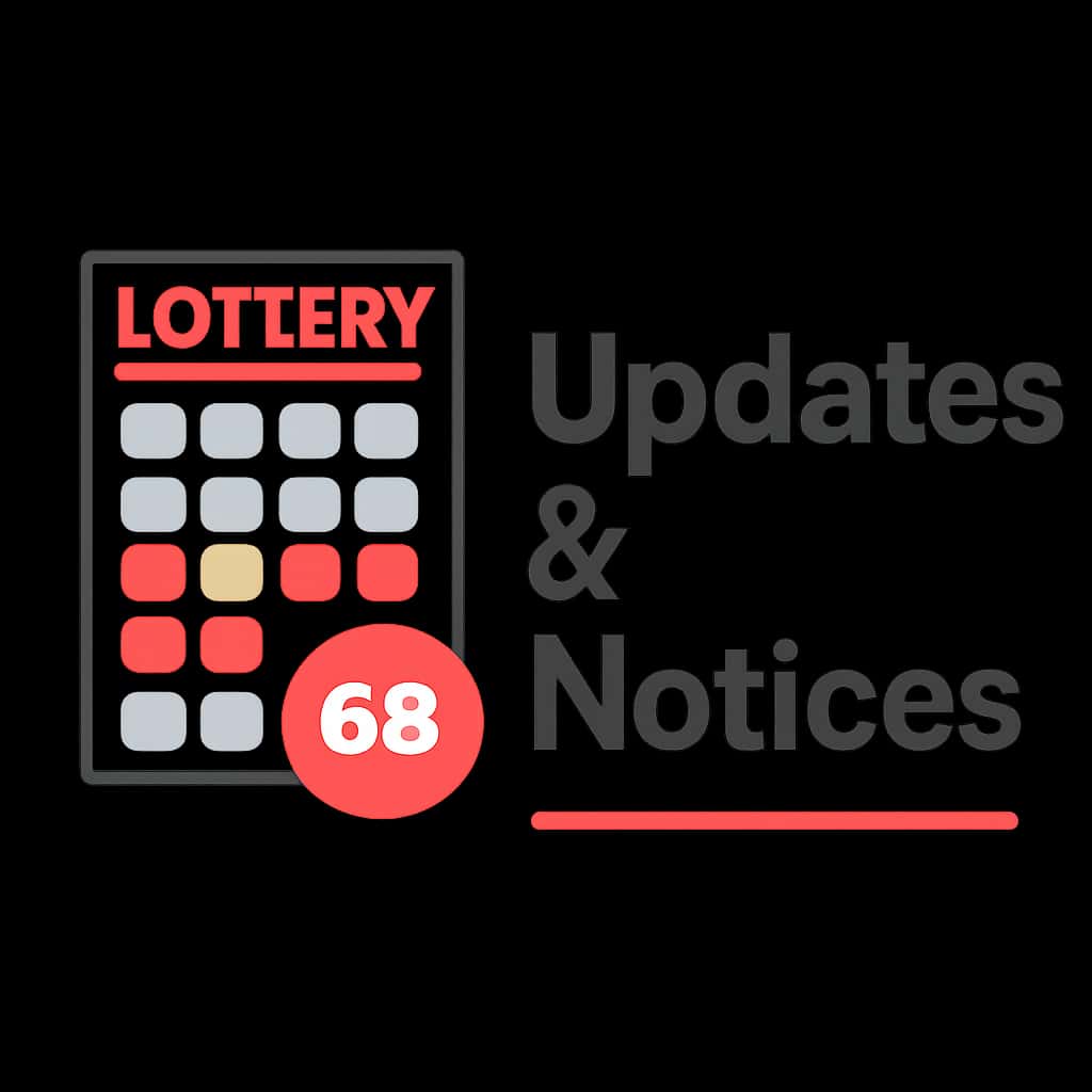 Diagram illustrating key aspects of 69 Lottery Updates & Notices.