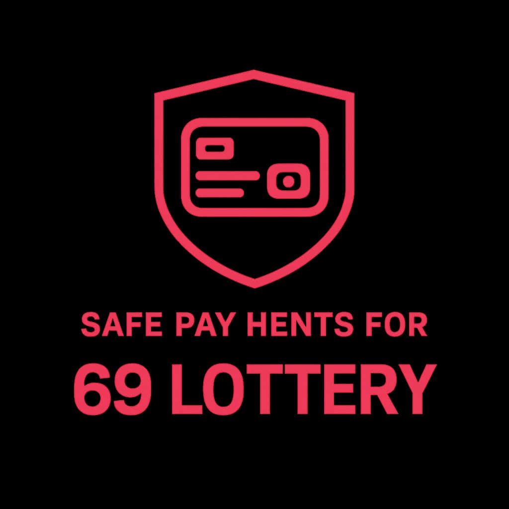 Icon representing safe payment practices for 69 Lottery.