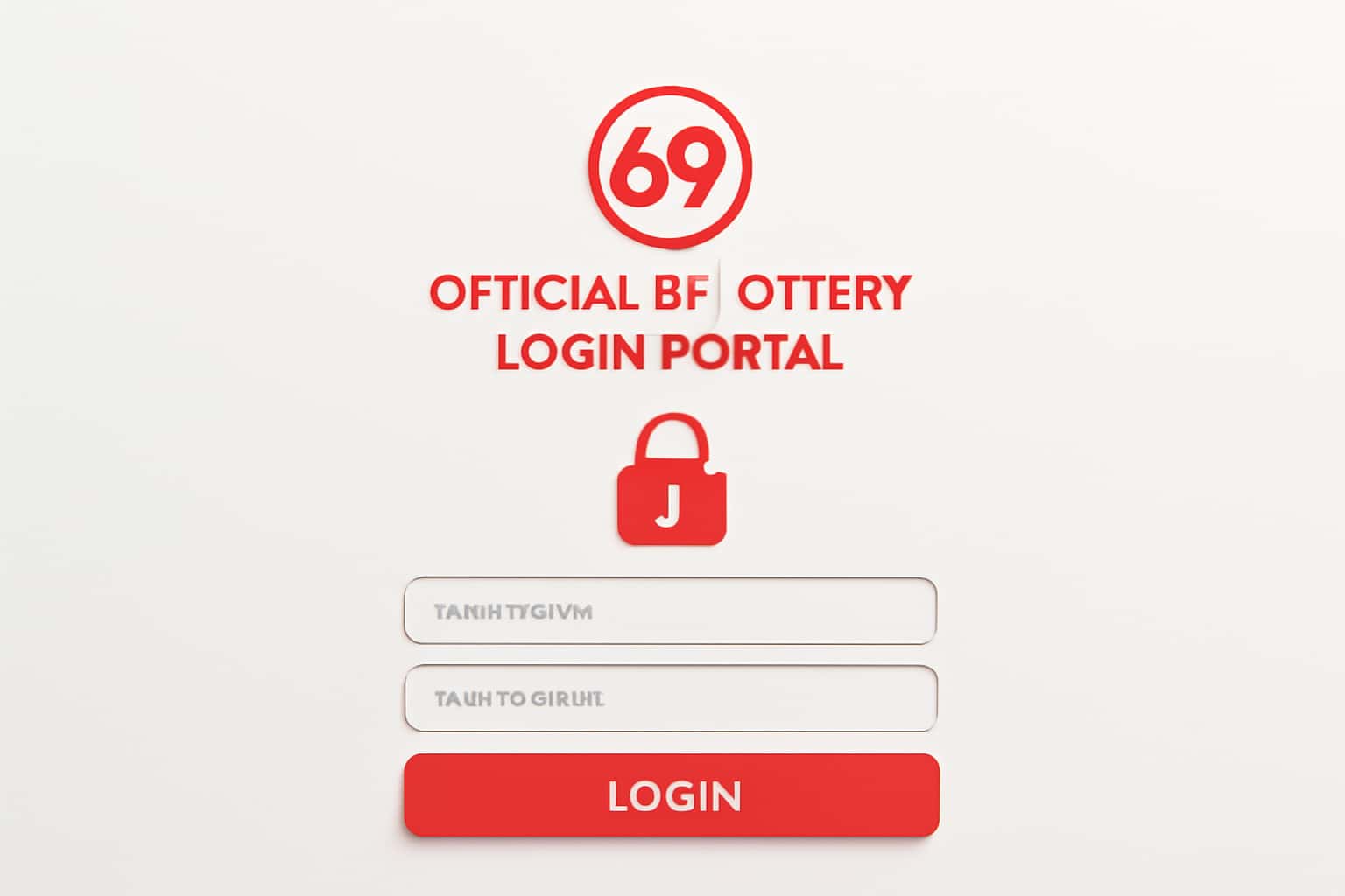 Official 69 Lottery Login Portal Interface