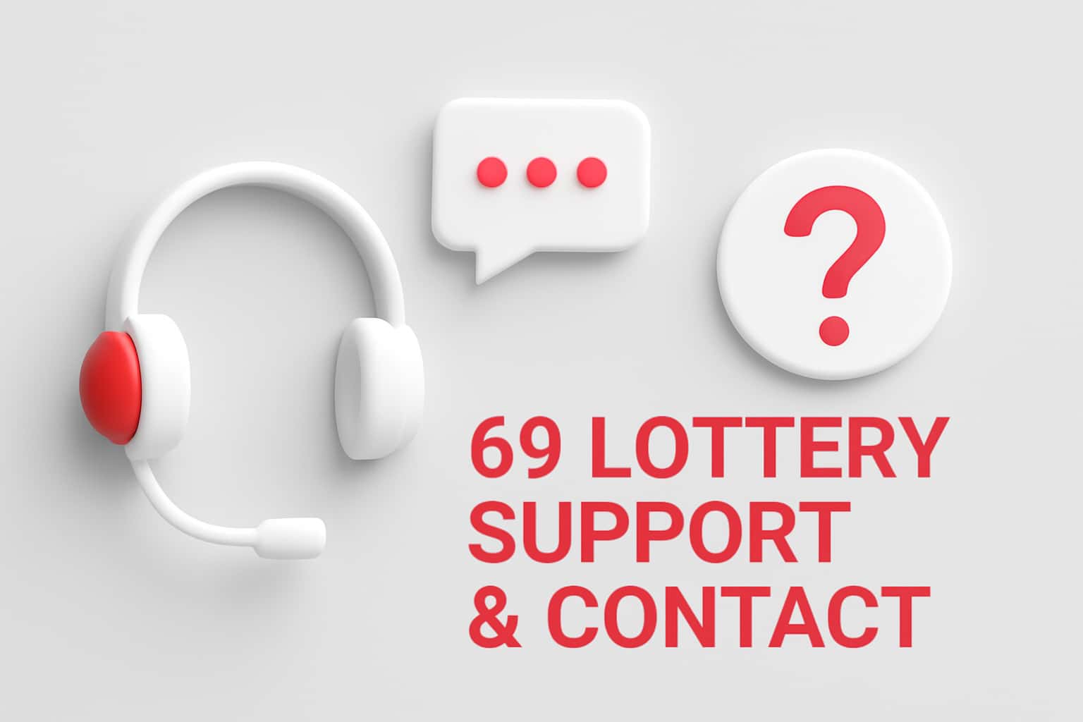 69 Lottery Support & Contact Interface